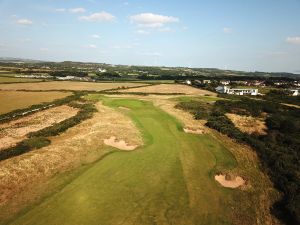 Royal Porthcawl 6th Aerial Fairway